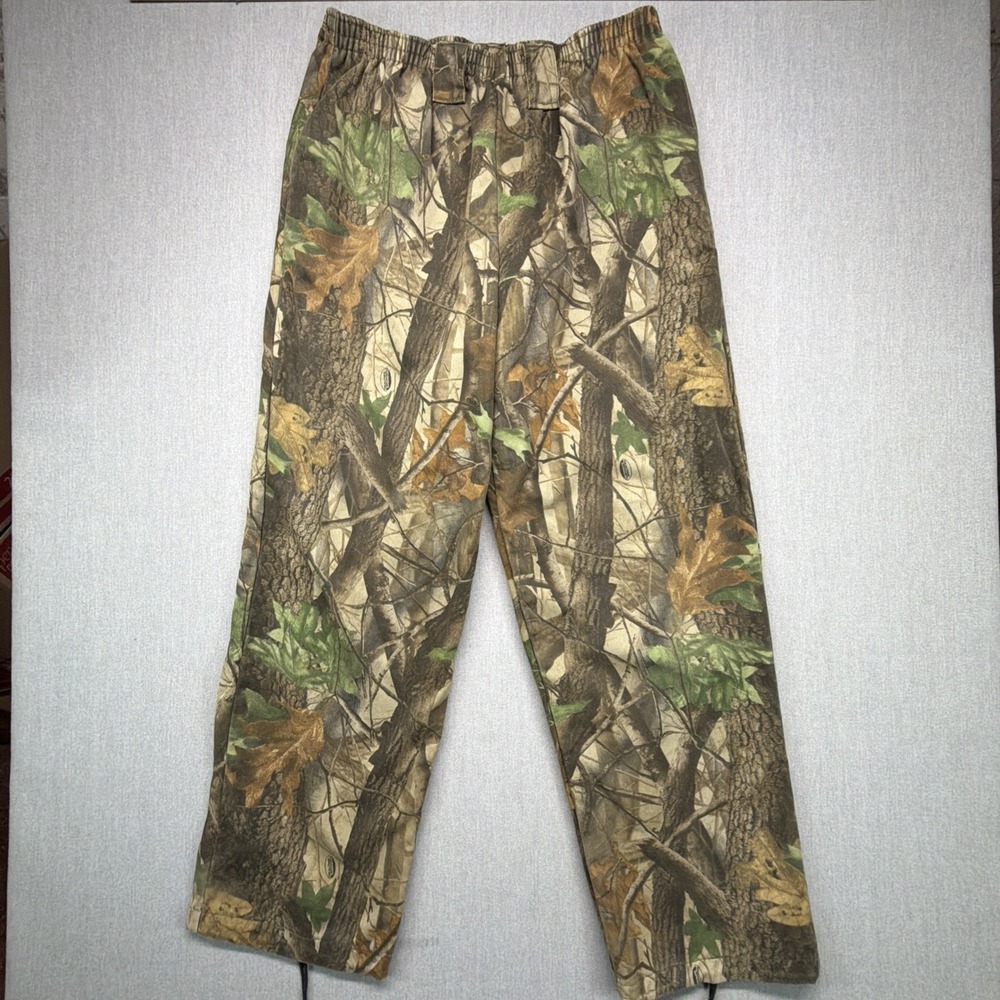 Scent•Lok Camo Pants Size Large Made In USA 2125 REALTREE Hardwoods